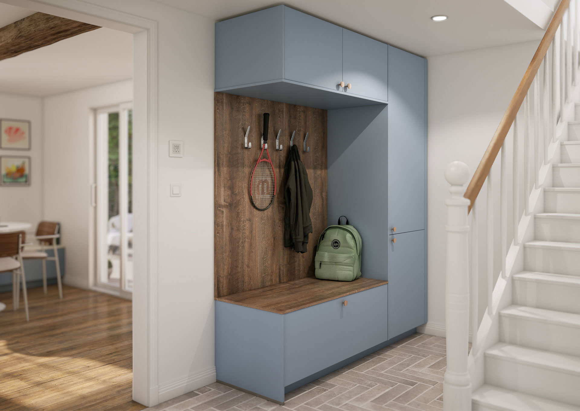 Ensemble meuble d'entrée Dolce